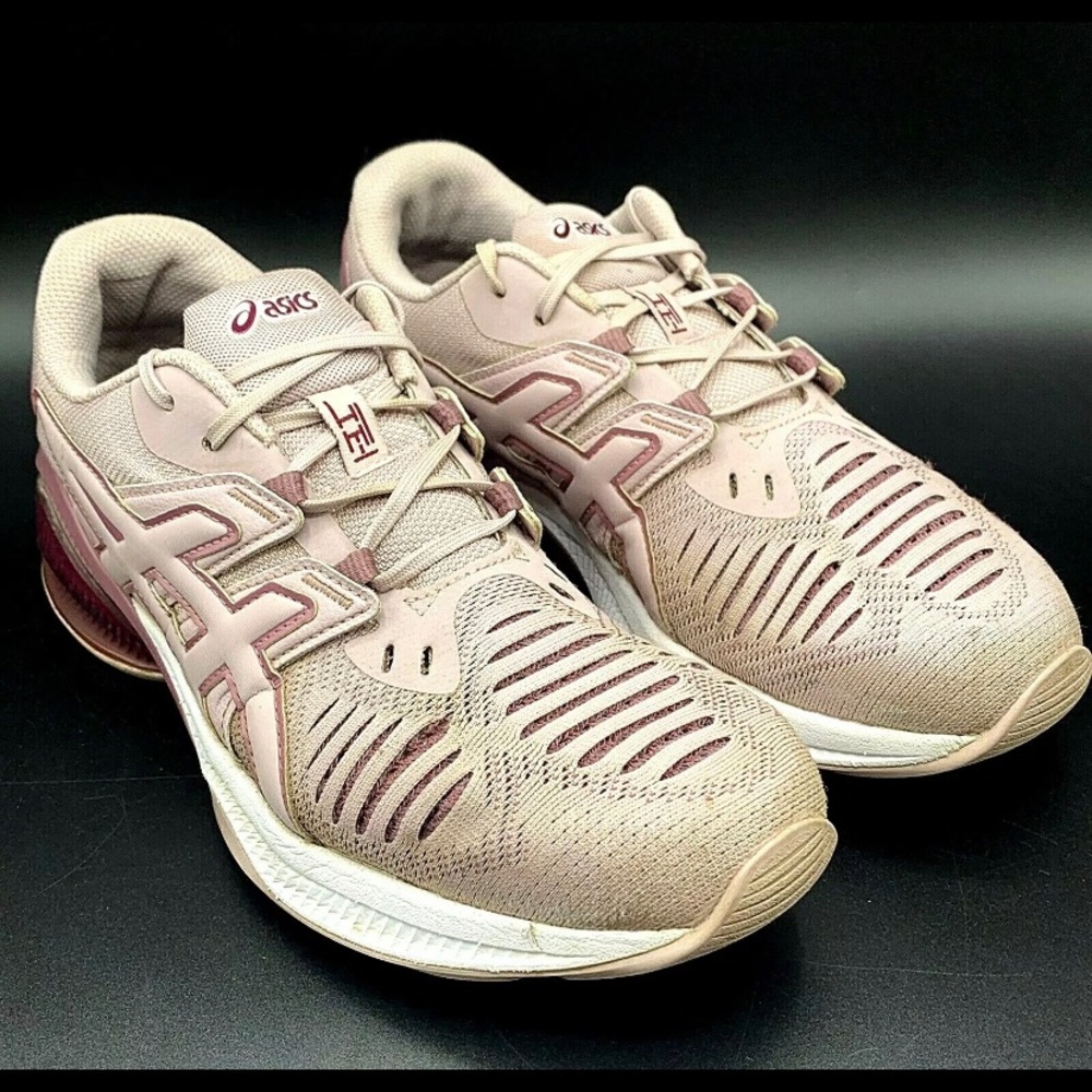 ASICS GELl-QUANTUM INFINITY JIN Womens Rose Athletic Running Shoes